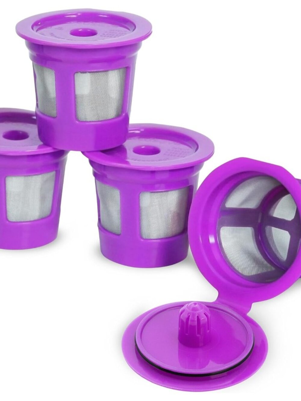 1-Stream Cafe Save Reusable K Cup Pod Coffee Filters - Refillable Coffee Pod Cap - Picture 1 of 9